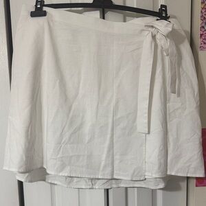 A New Day White A-Line Skirt